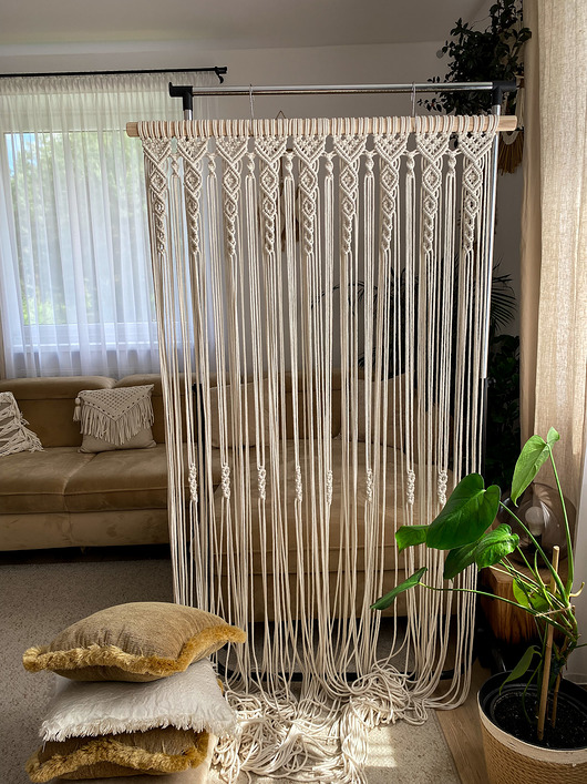 makramy Makrama/ kotara/zasłona