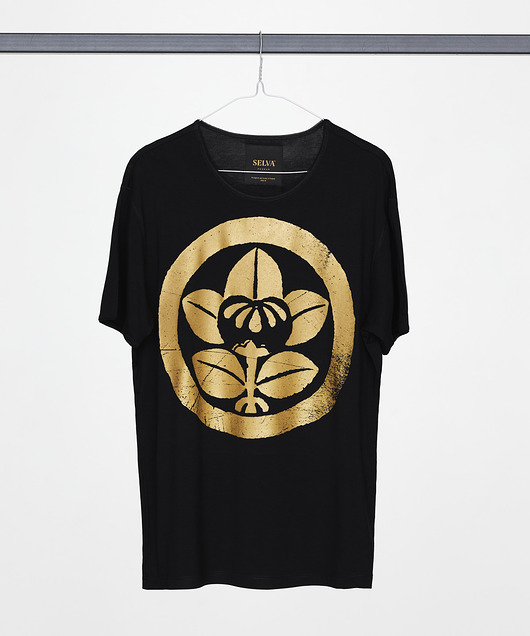 t-shirty męskie Gold Hosoban sign T-shirt MAN