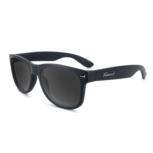 okulary damskie Czarne okulary przeciwsłoneczne Black on Black Fort Knocks