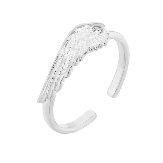 pierścionki srebrne Srebrny pierścionek ze skrzydłem