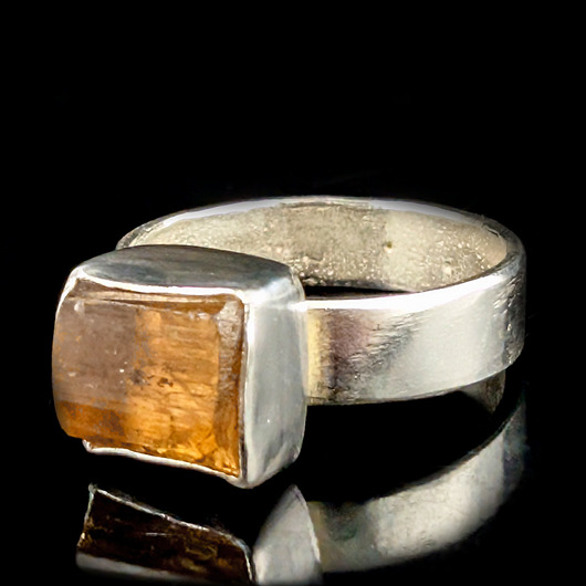 pierścionki srebrne Pierścionek topaz imperial