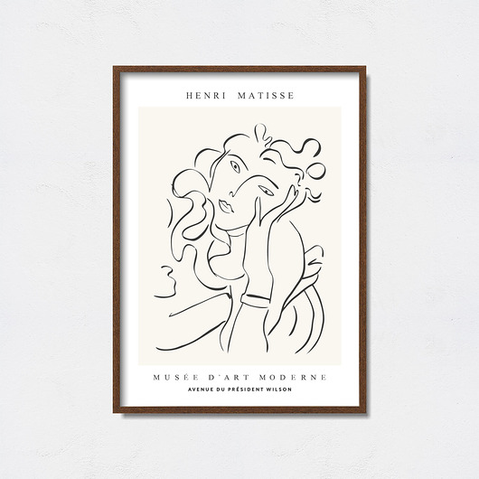 plakaty Plakat Henri Matisse - Inspiracja
