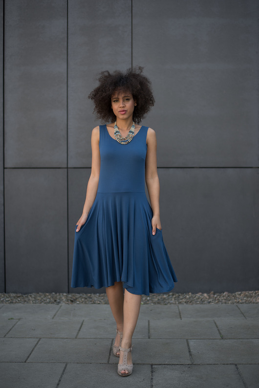 Sukienka Swing Dusk Blue kokowor