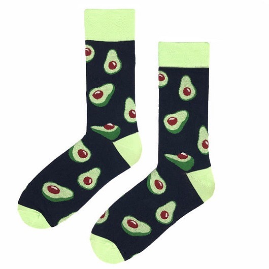 skarpetki damskie Skarpety awokado  FUNNY SOCKS