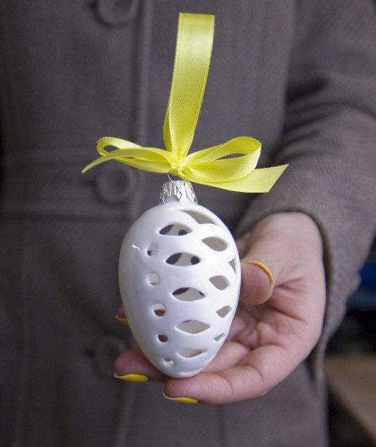 Porcelanowa pisanka imkadesign