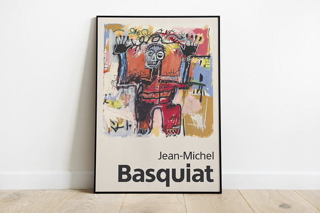 Jean Michel Basquiat- plakat Pas De LArt