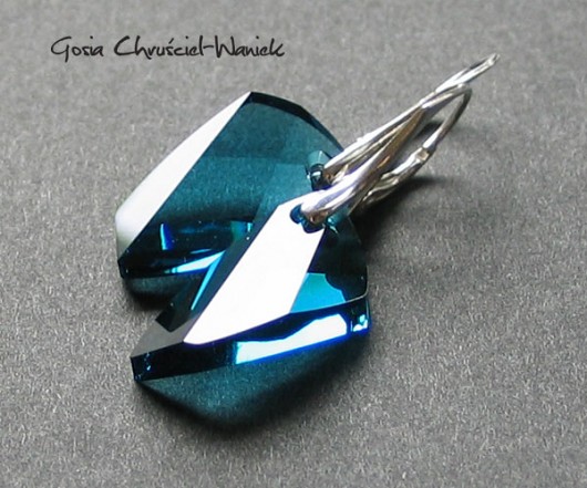 kryształ Swarovski w srebrze Gosia Chruściel-Waniek