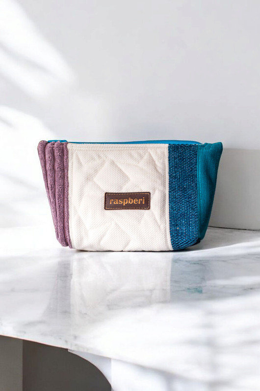 kosmetyczki Patchworkowa kosmetyczka MIDI