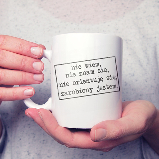Zarobiony kubek ONE MUG A DAY
