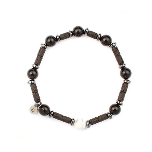 biżuteria męska Męska bransoletka zodiakalna - Waga - Odwaga i mądrość I