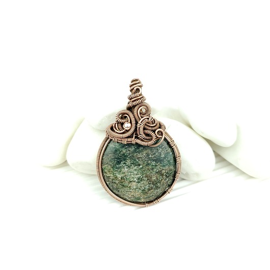 wisiory Wisiorek ze szmaragdem