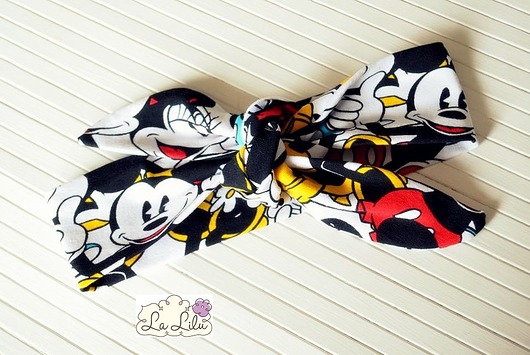 Opaska Pin - Up Myszka Mickey La Lilu