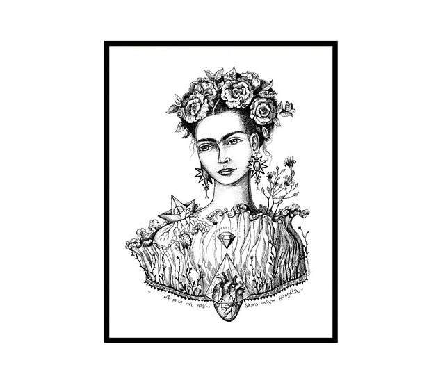Plakat Frida Regina Land Atelier