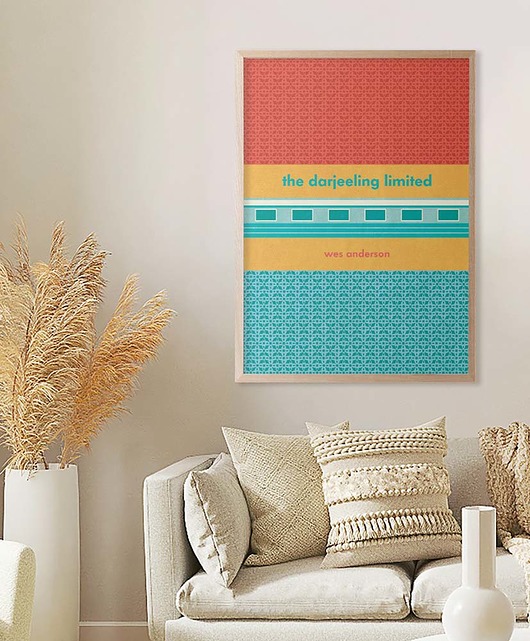 plakaty Plakat Pociąg do Darjeeling - Wes Anderson