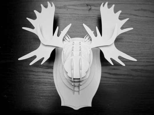 dodatki - różne Poroże łosia na ścianę, jelenia, łoś