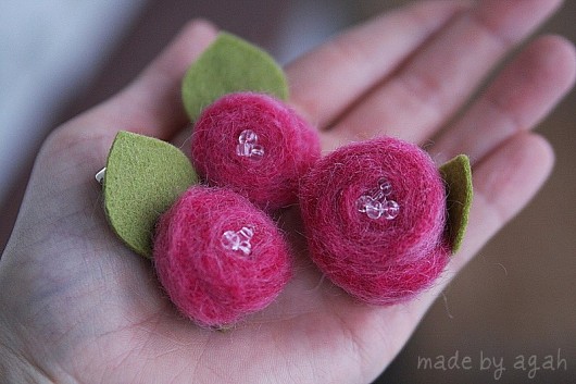 Rosettes made by agah