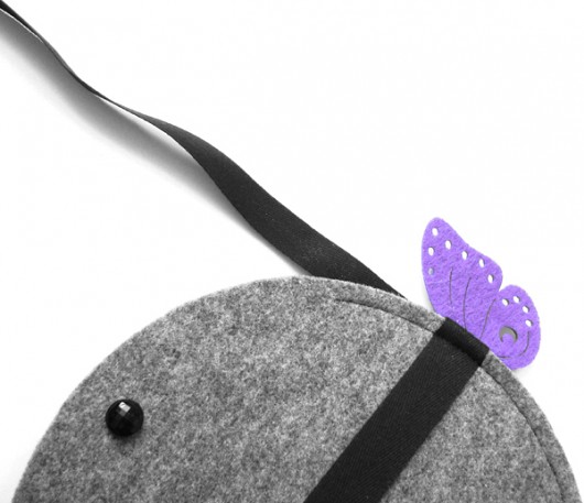 FILC ME mini ! ...ze skrzydłem felt label