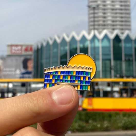 przypinki Pin Warszawa - Rotunda