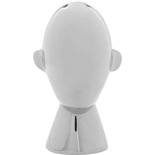 figurki i rzeźby Figurka Face aluminiowa nowoczesna 22cm