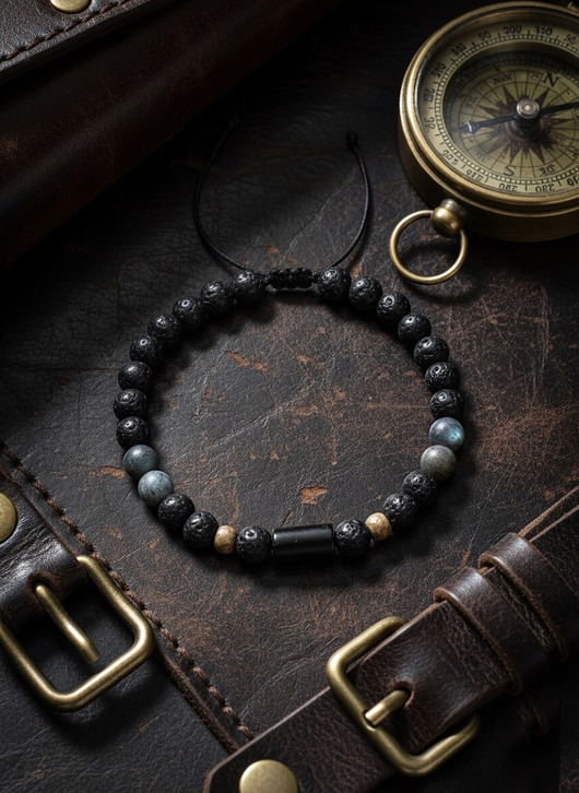 biżuteria męska Męska bransoletka Siła i Intuicja