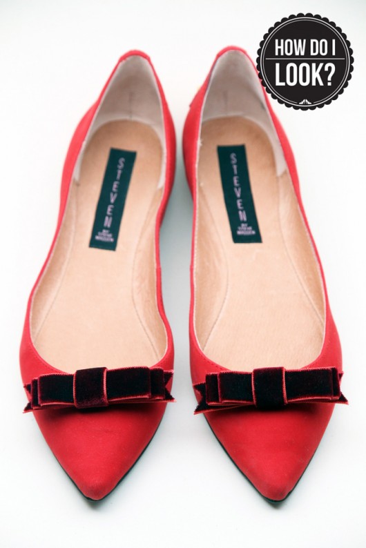 Velvet Revolution - Dark Red - klipsy do butów HowDoILook