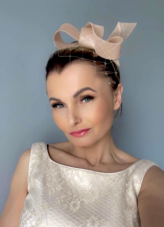 fascynatory Fascynator beżowy latte / inne kolory