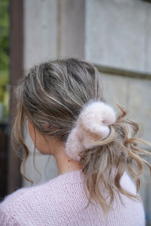 gumki do włosów Scrunchie Miki, gumka do włosów, handmade