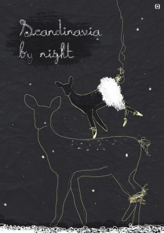 Scandinavia by night SCHABBY CHIC Brevka