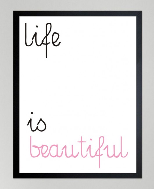 POSTER - Life is beautiful. KOKO by HOKO