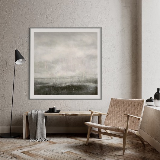 grafiki i ilustracje Pejzaż 90x90 cm