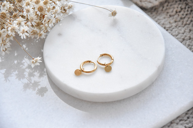 kolczyki - inne Kolczyki z kółeczkami