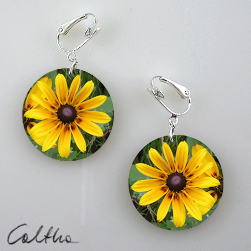 wiosenne XVI (klipsy) Caltha