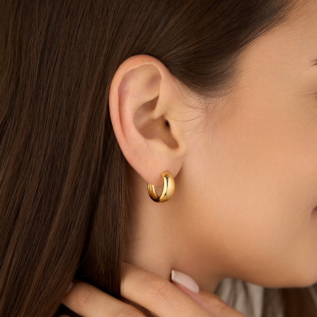 kolczyki pozłacane Kolczyki mini "stars" ozdobione cyrkoniami- srebro 925 pozłacane