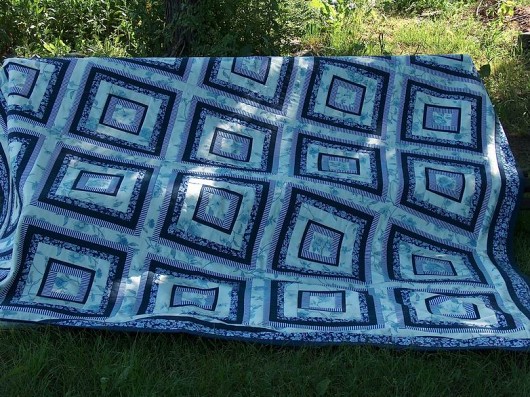 Narzuta patchwork -Holenderska porcelana MonikaKS