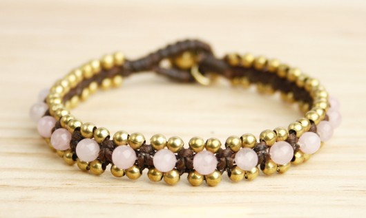 Pink Quartz Bracelet LILITH STORE