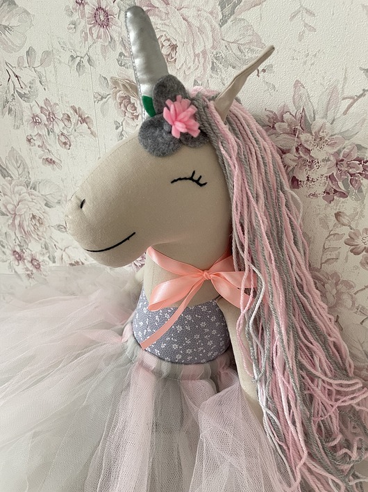 misie i maskotki Marcysia maskotka jednorożec 55 cm