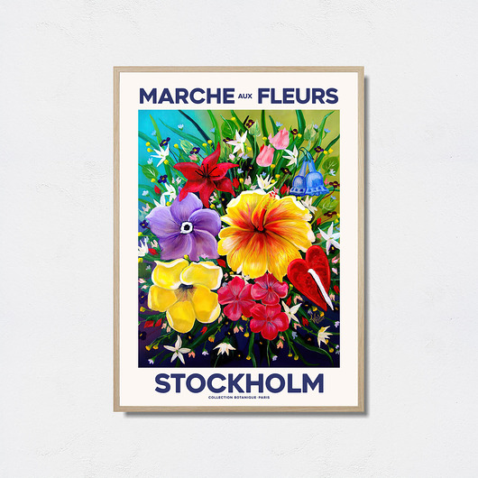 plakaty Plakat botaniczny "Stockholm"