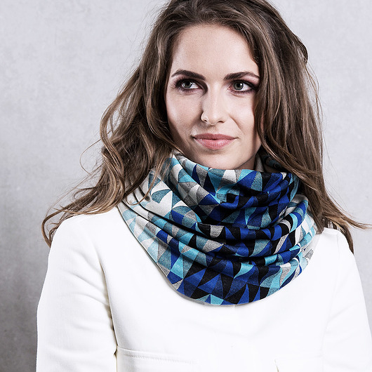Szal Etola Otulacz Pareo Kamizelka BLUE TRIANGLE CADOaccessories