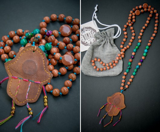 HAMSA MALA naszyjnik / AMULET NOMAD ACCESSORIES