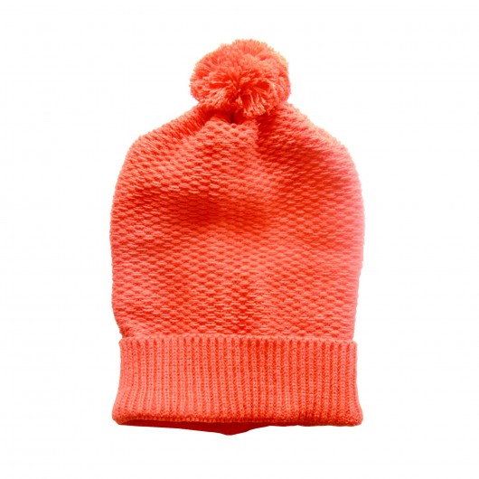 Czapka Beanie Pompon Pomarańcz CADOaccessories