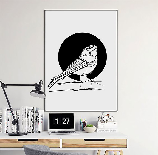Plakat- Wróbel A3 k mon