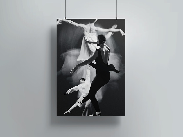 grafiki i ilustracje Plakat - Taniec -30x40 cm  - The Movements of the Soul