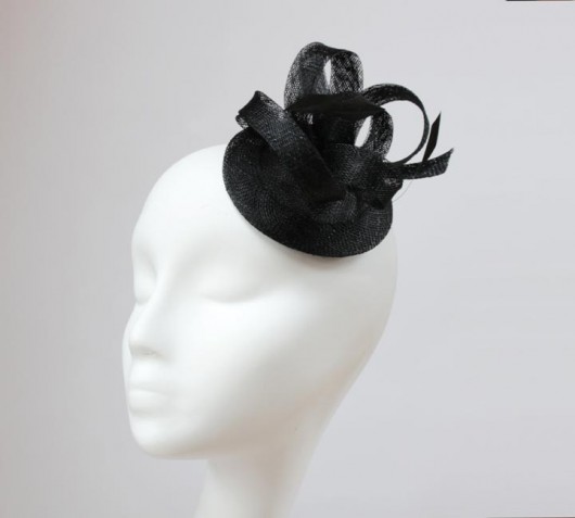 Fascynator black umodystki