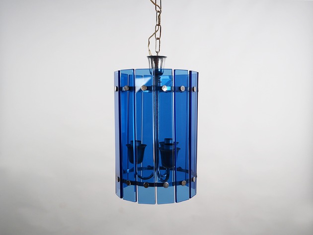 lampy wiszące Lampa wisząca, włoski design, lata 70, produkcja: Włochy
