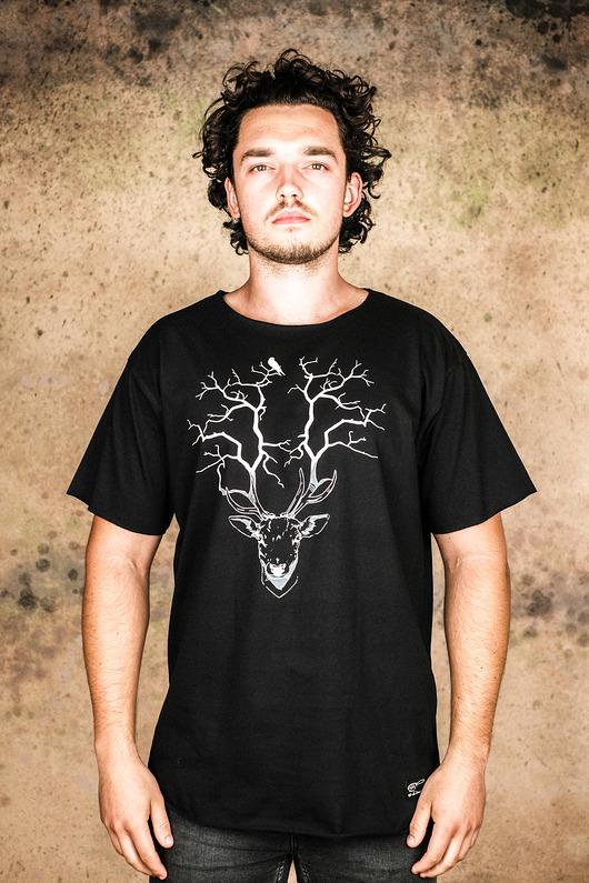 t-shirty męskie Bluzka JELEŃ