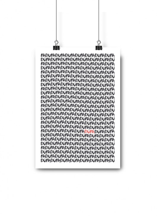 PLAKAT A3 | PADUPADU TYPTYP