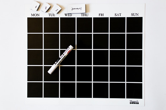 Kalendarz magnetyczny Magnetic Words