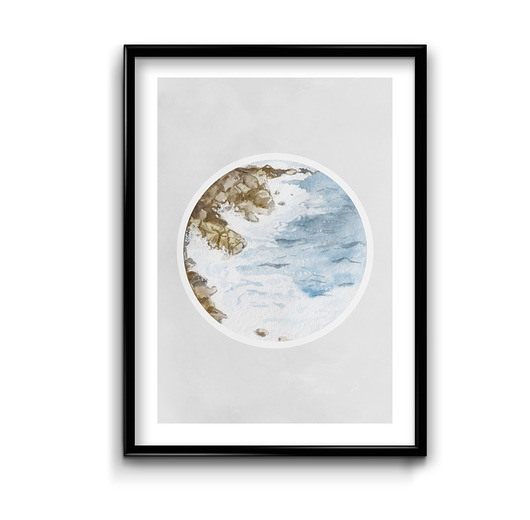 plakaty Plakat Akwarelowy Ocean No.2