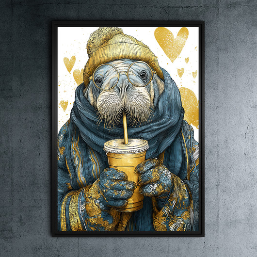 plakaty Morsowanie - grafika na plakacie