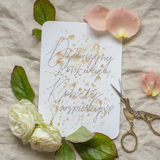 kartki scrapbooking Kartka Dzień Kobiet "Kobieta Kobietom" WSPARCIE